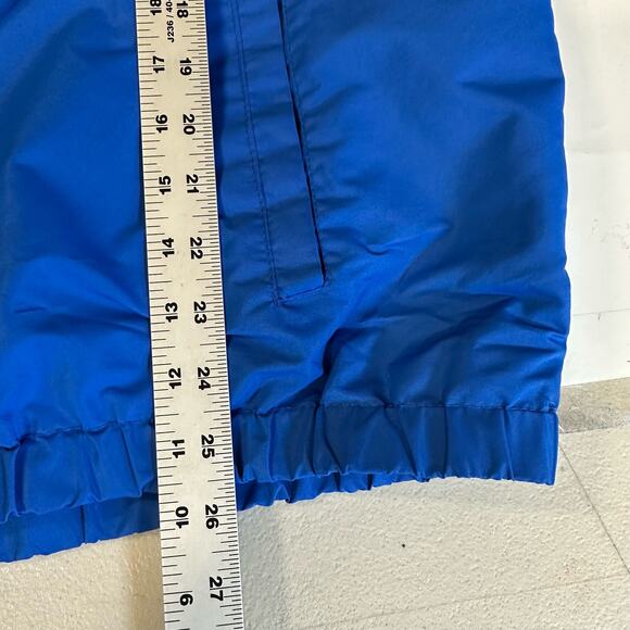 Members Only Solid Popover Windbreaker Large‎ Blue Black - Picture 11 of 11